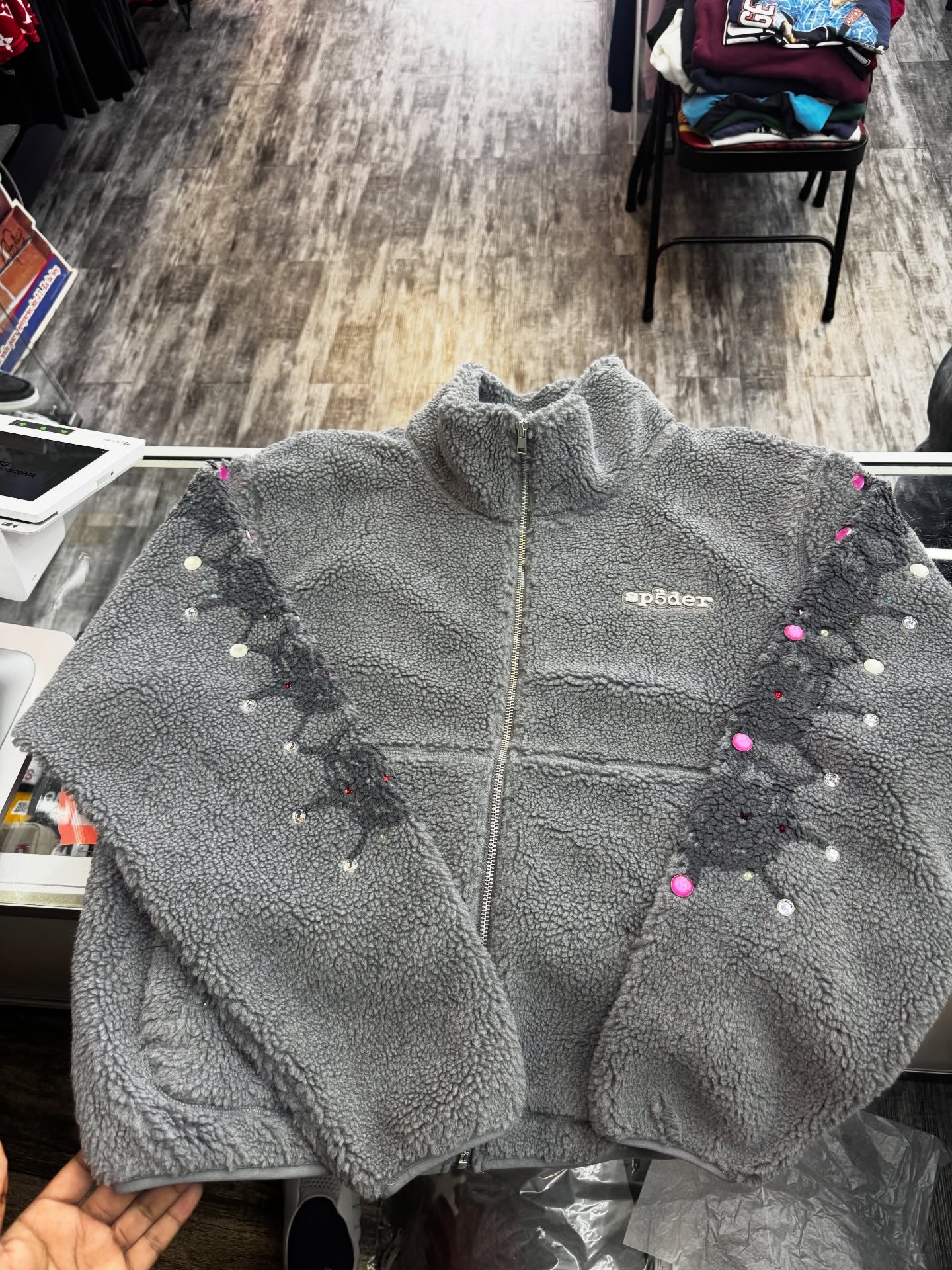 Sp5der Fleece Zip Up
