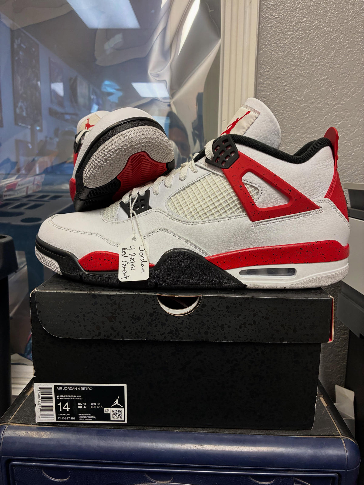 Jordan 4 Red Cement