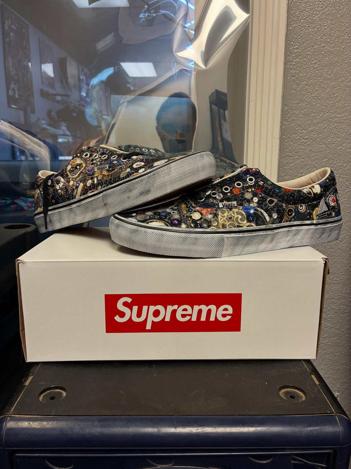 Vans Supreme X Mike Kelley Grey