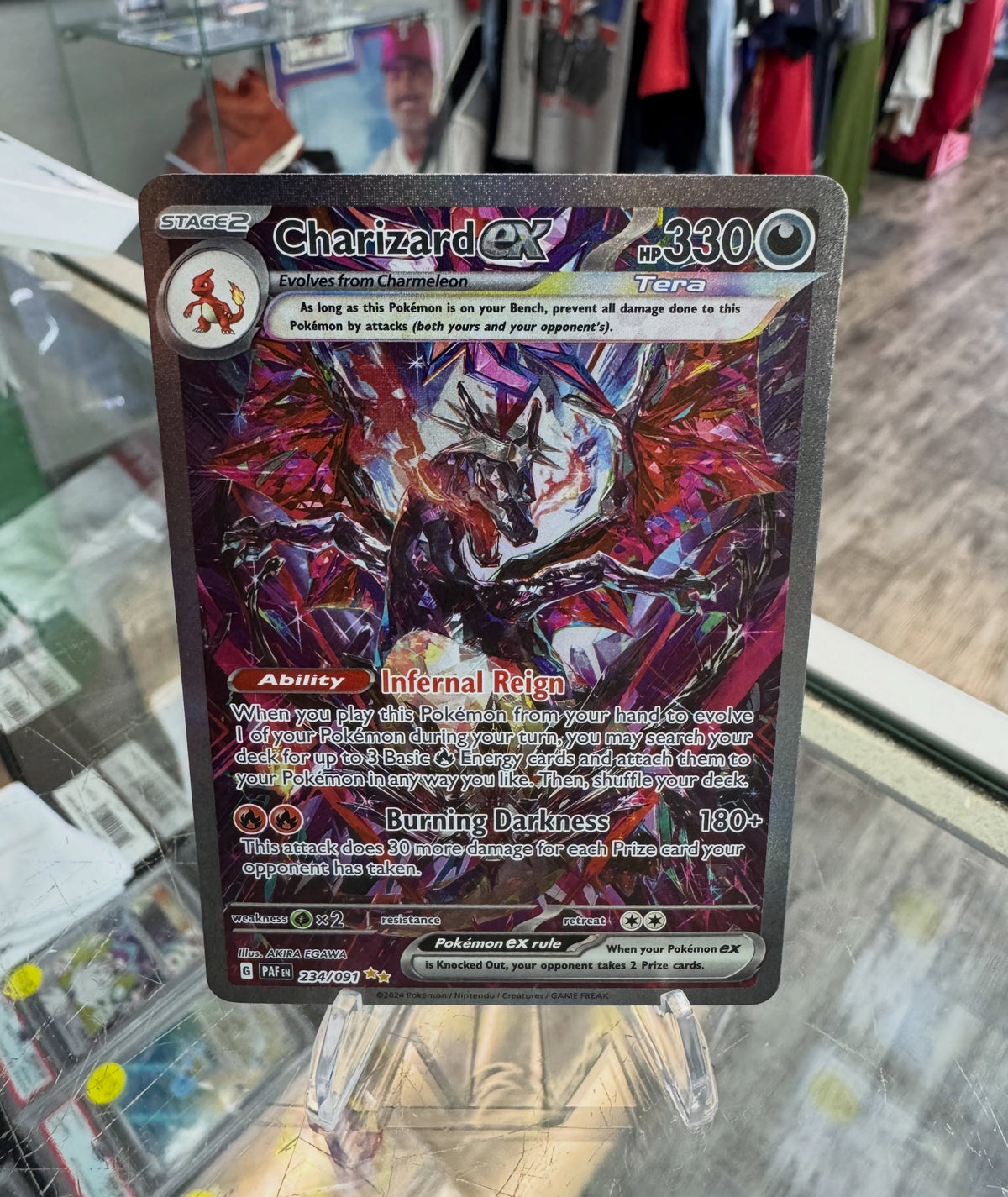 Charizard Ex 234/091 Paldean Fates