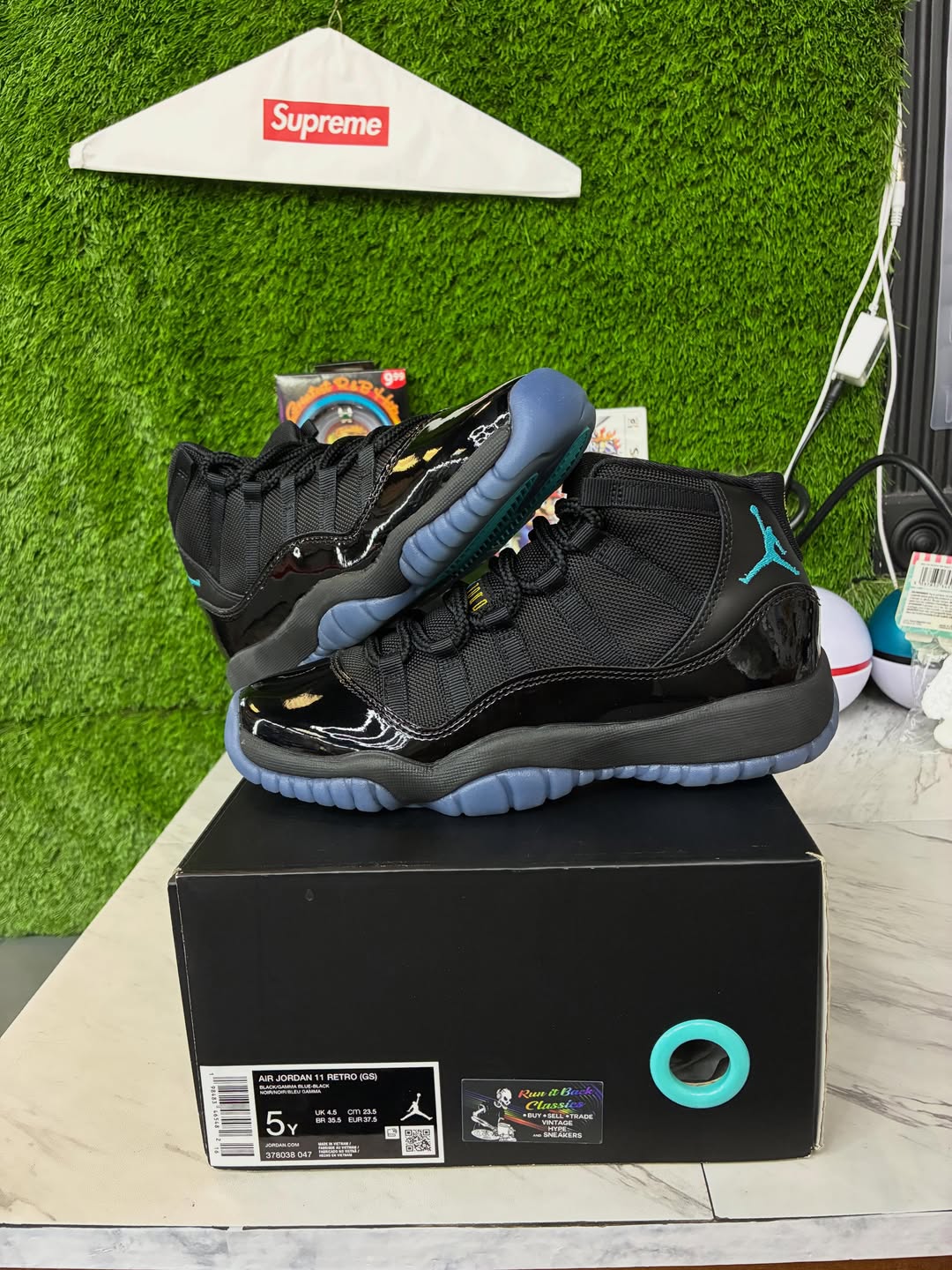 Jordan 11 Retro Gamma Blue Gs