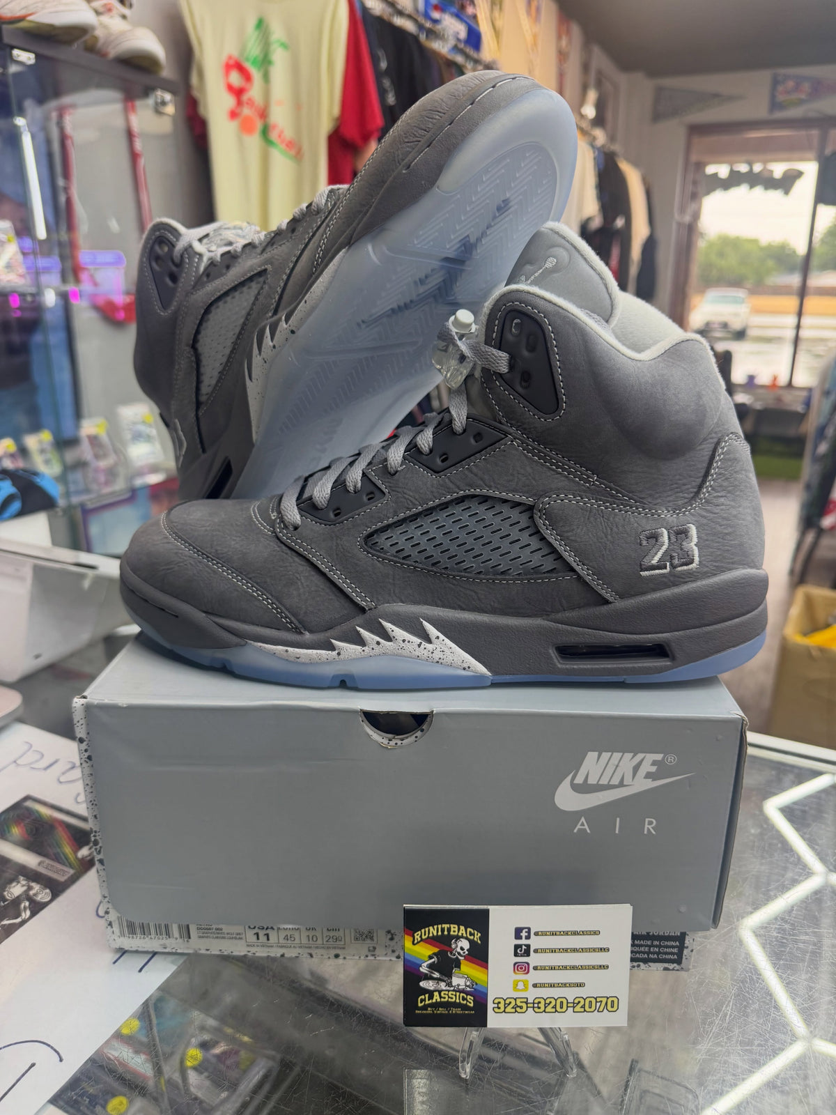 Jordan 5 Retro Wolf Grey