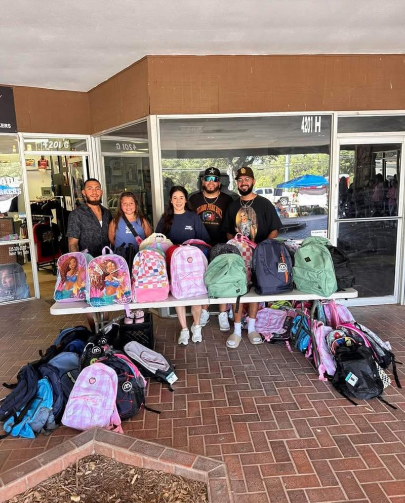 Runitback Classics back-to-school backpack drive