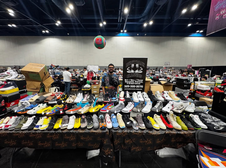 SneakerCon Houston 2026 — Runitback Classics booth